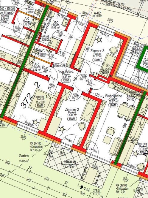 Grundriss EG Haus A Top 2