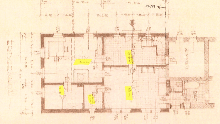 Grundriss Erdgeschoss Gebäude