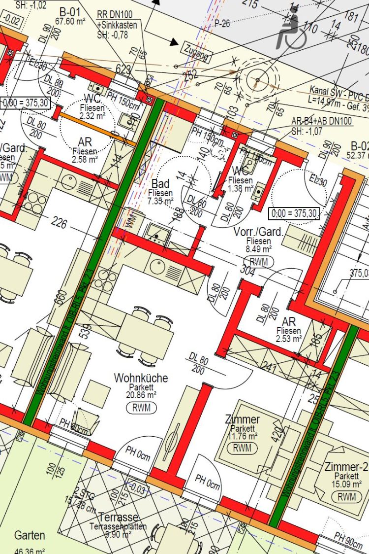 Grundriss Haus B Top 2