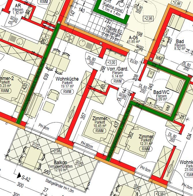 Grundriss OG Haus A Top 6
