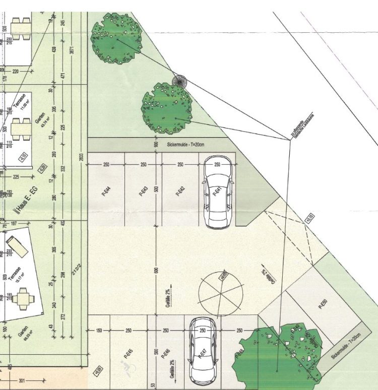 Parkplatz Plan
